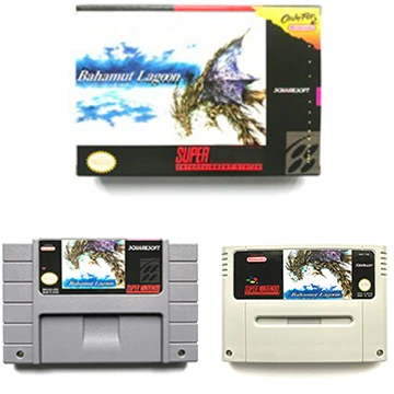 Игровой картридж Bahamut Laguna для видеоигр snes ntsc pal