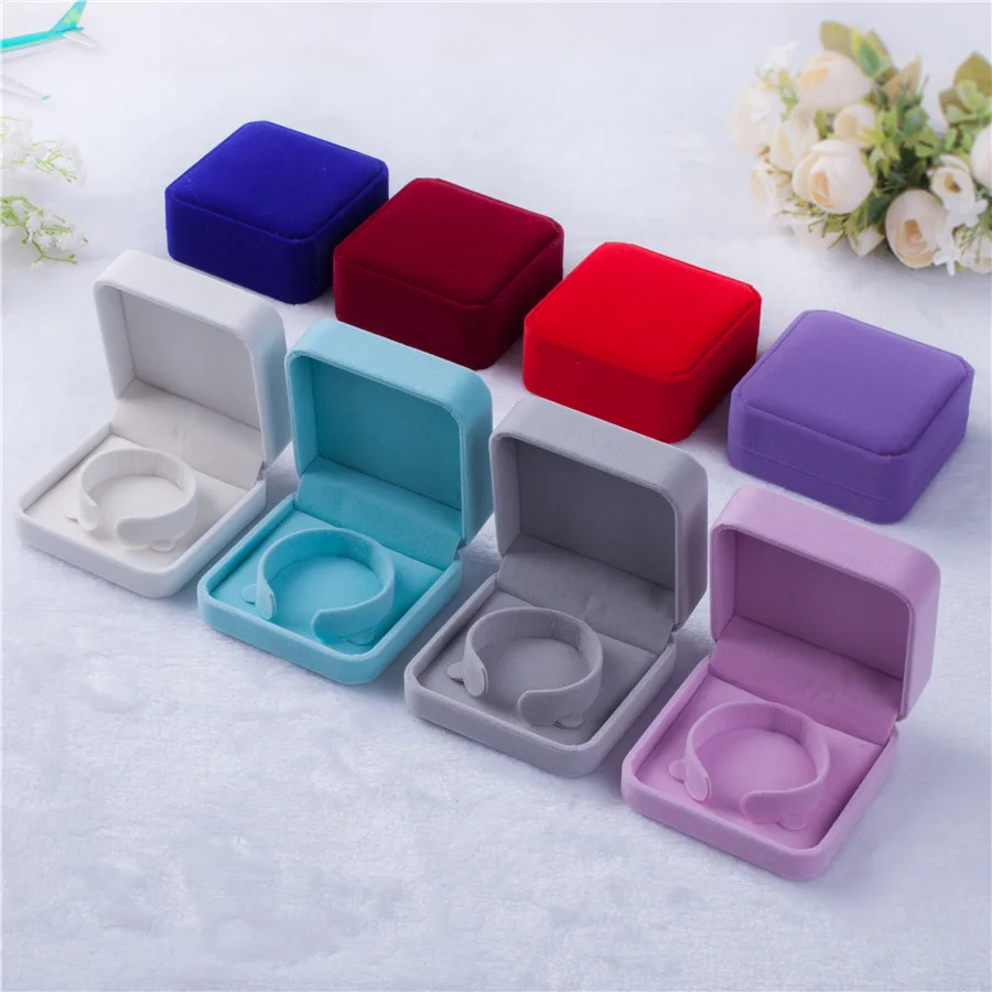 

Velvet Bracelet Box Bangle Box Jewelry Organizer Case Anklet Storage Holder Proposal Engagement Wedding Counter Display Gift Box