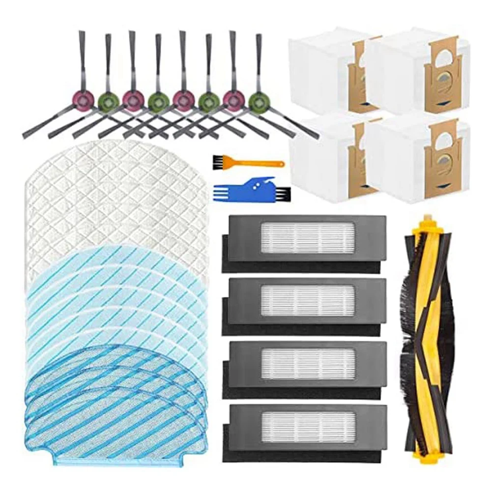 

Vacuum Cleaner Replacement Accessories Kit for Ecovacs DEEBOT OZMO T8 AIVI T8 MAX T8 N8 Pro N8 Pro Plus Brush Filters