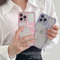 disney funny stellalou and linabell phone case for iphone x xr xs 7 8 plus 11 12 13 pro max 13mini cover