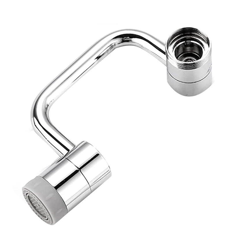 

1080° Rotating Face Wash Attachment Faucet Extender Aerator Splash Filter Faucet Sink With 2 Water Outlet Modes