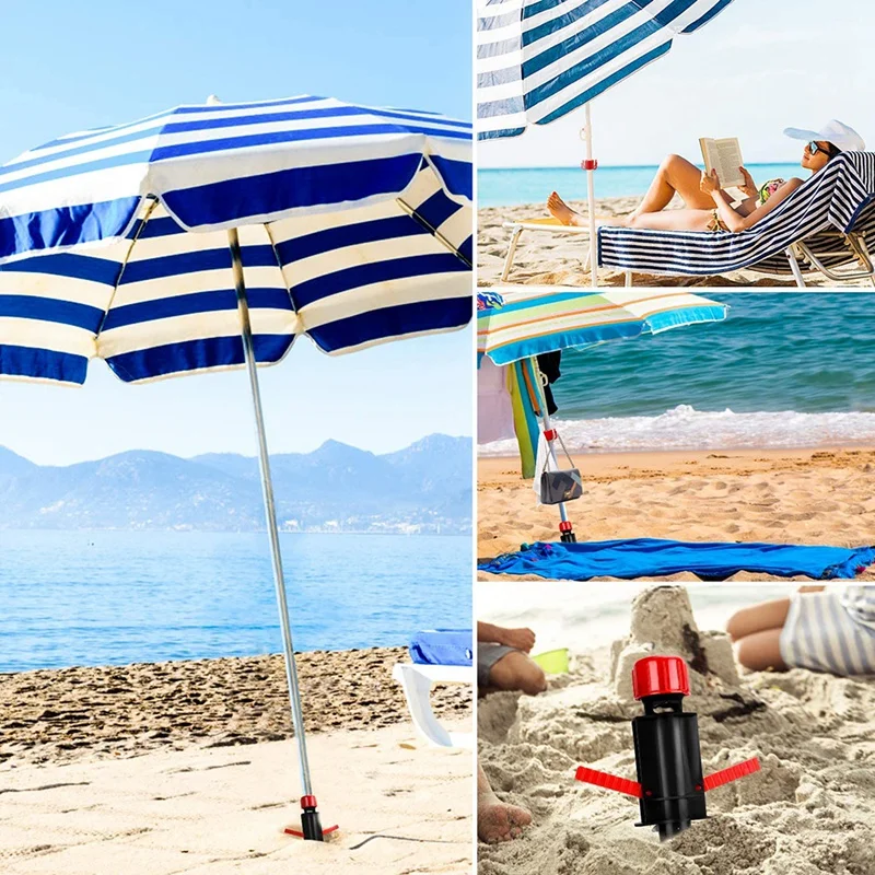 Акция! Пляжный зонт песочный якорь уличный для кемпинга подставка зонтика патио
