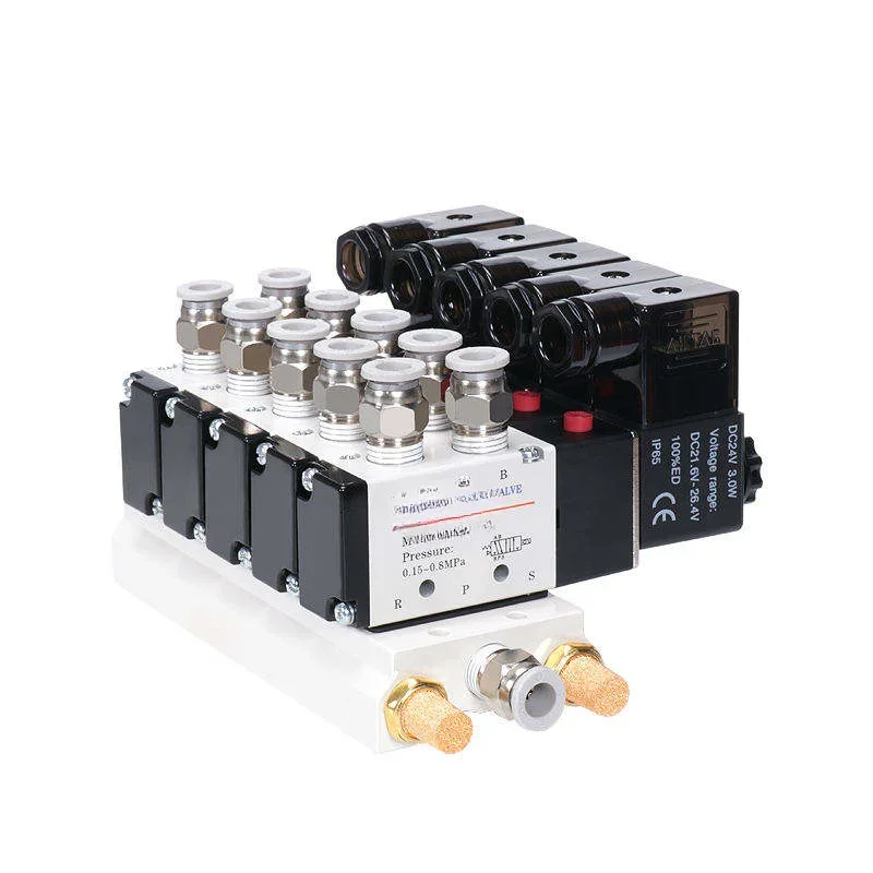 Регулирующий клапан катушки 4V110 4v310-10 220 В электронный управления газом и воздухом