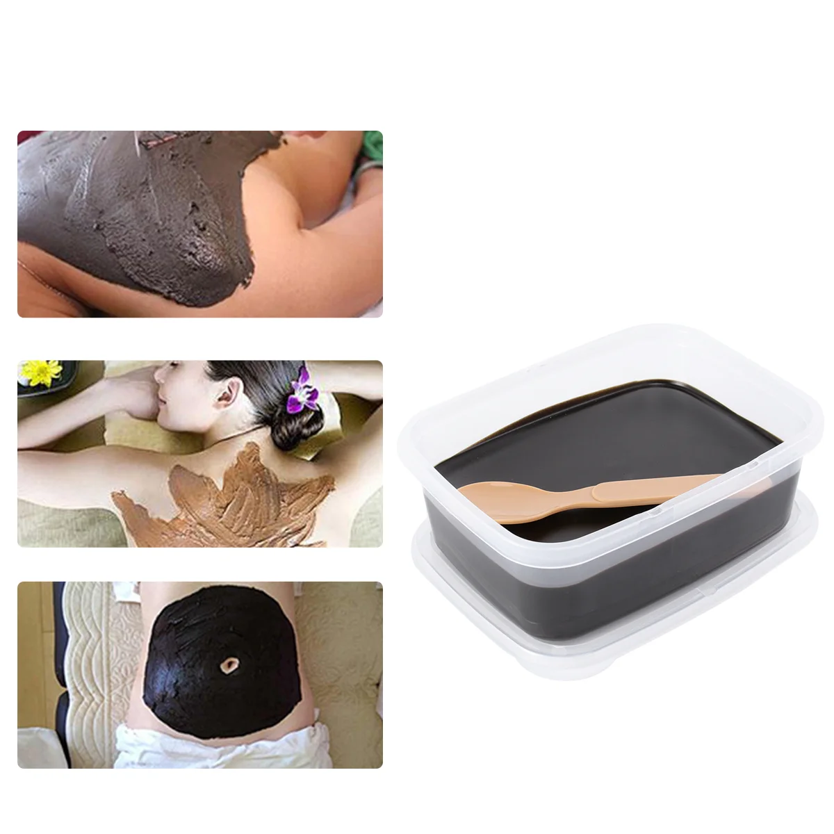 1 коробка травяной грязи для прижигания потрясающая грязь тела очищающая от