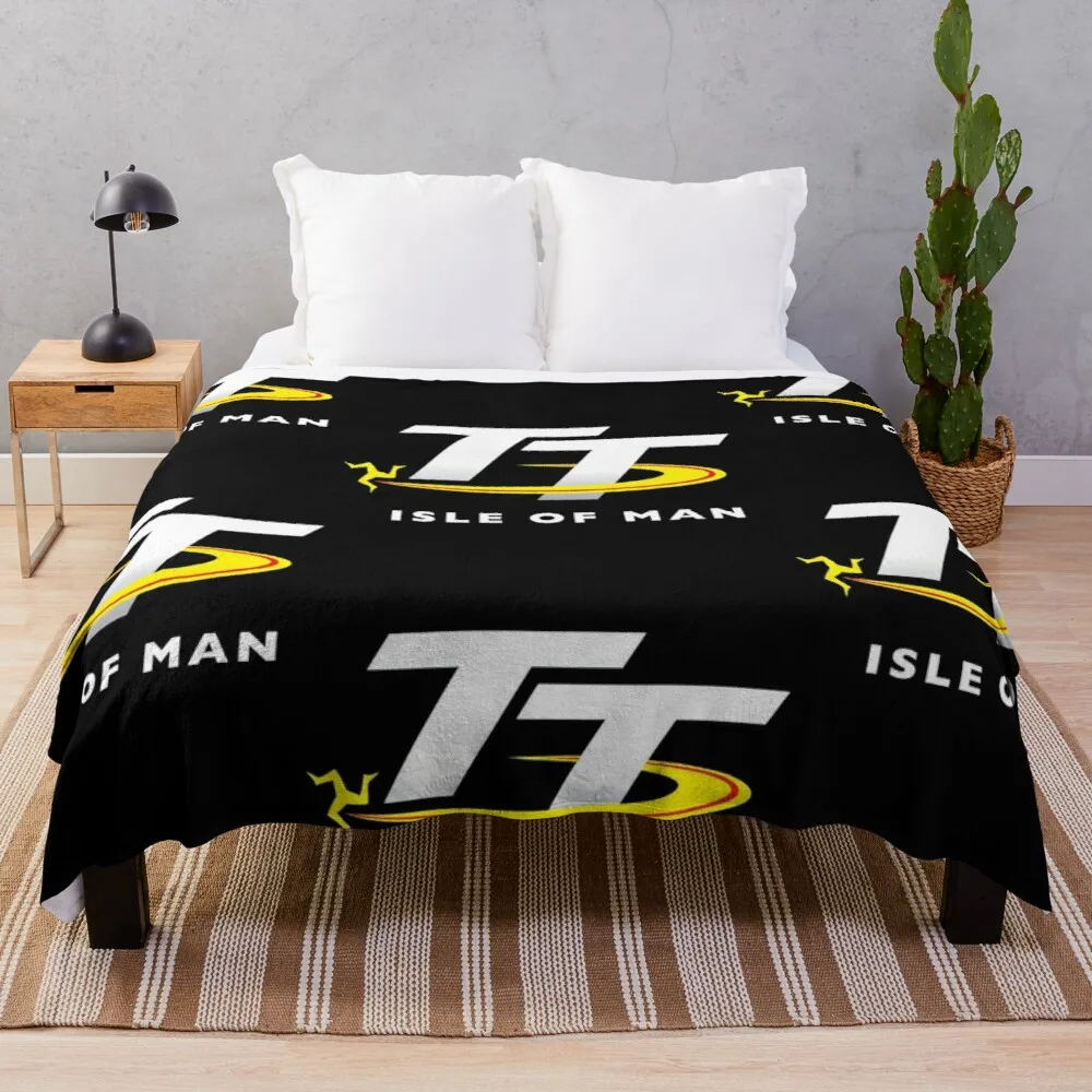 

Isle Of Man TT Races 7 Throw Blanket cute blanket plaid