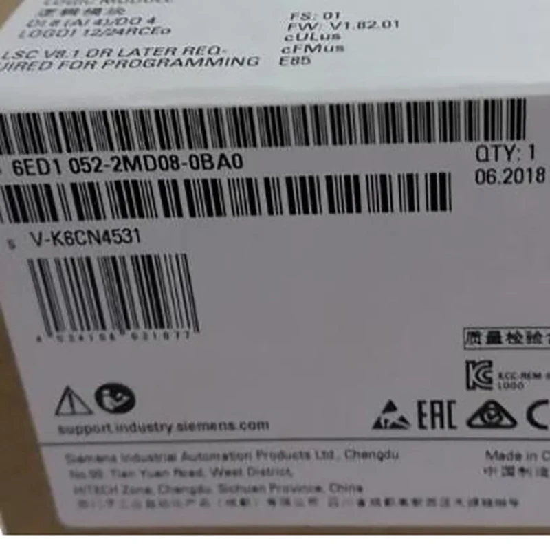 

New original packaging 1 year warranty 6ED1052-2MD08-0BA0 ｛No.24arehouse spot｝ Immediately sent