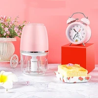2022mini electric baby food supplement grinder practical cooking machine can squeeze juice and grind meat