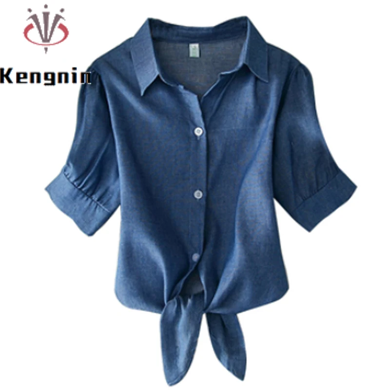 

Женская рубашка с буффами на рукавах, в Корейском стиле