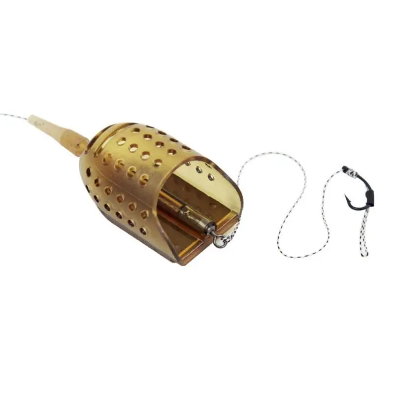 

30g/40g/50g Carp Fishing Bait Feeder Cage Sinker Trap Fishing Bait 1/Basket Holder Fishing Lure Tackle Tool Accessories