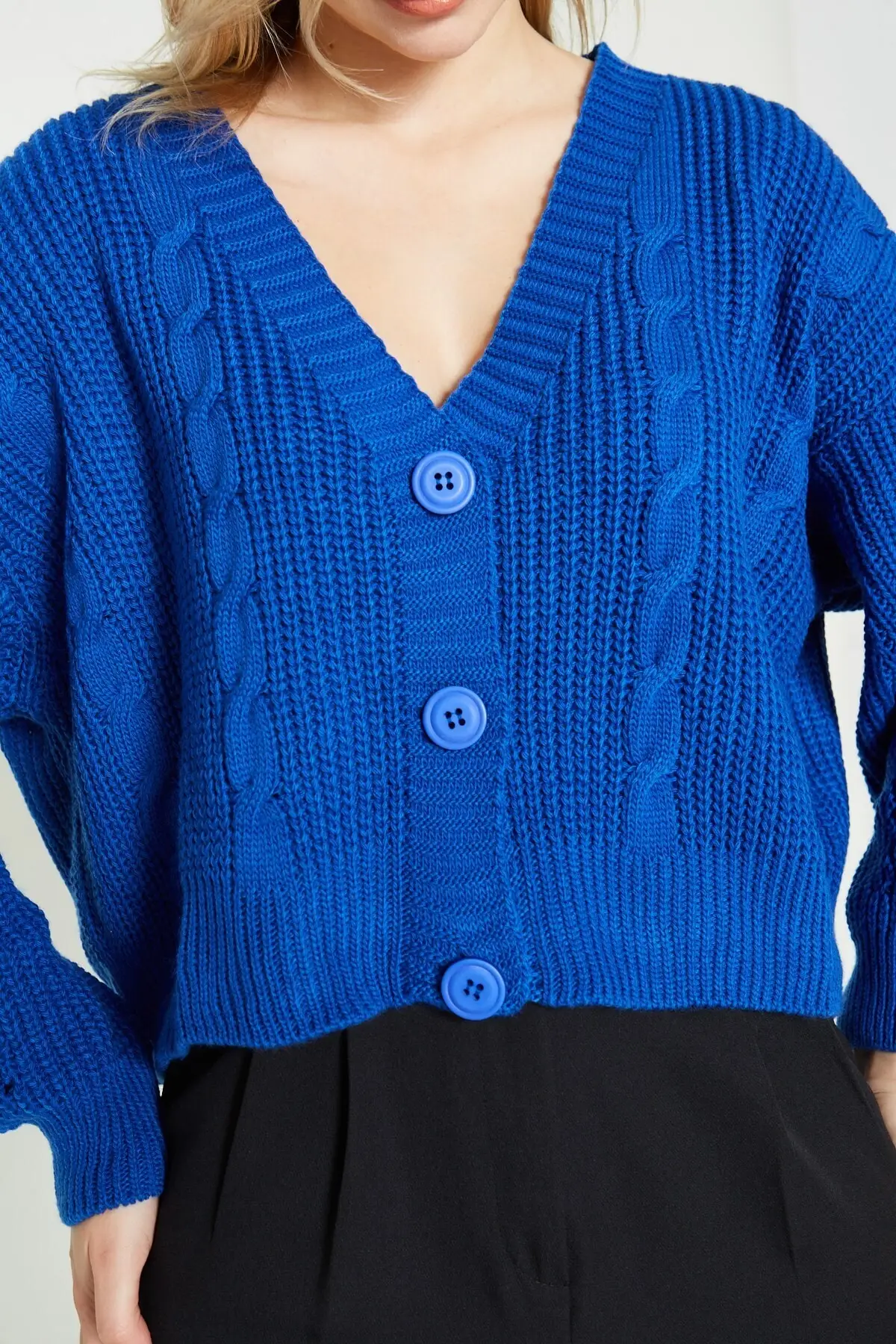 

Women's Cardigan Knitted Winter Casual Knitted High Quality Fashion Cardigan Sweaters Loose Sweater Jumper