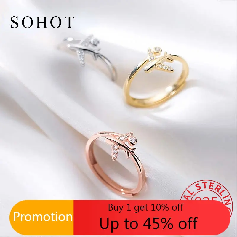 

Женское регулируемое кольцо из серебра 925 пробы с цирконом