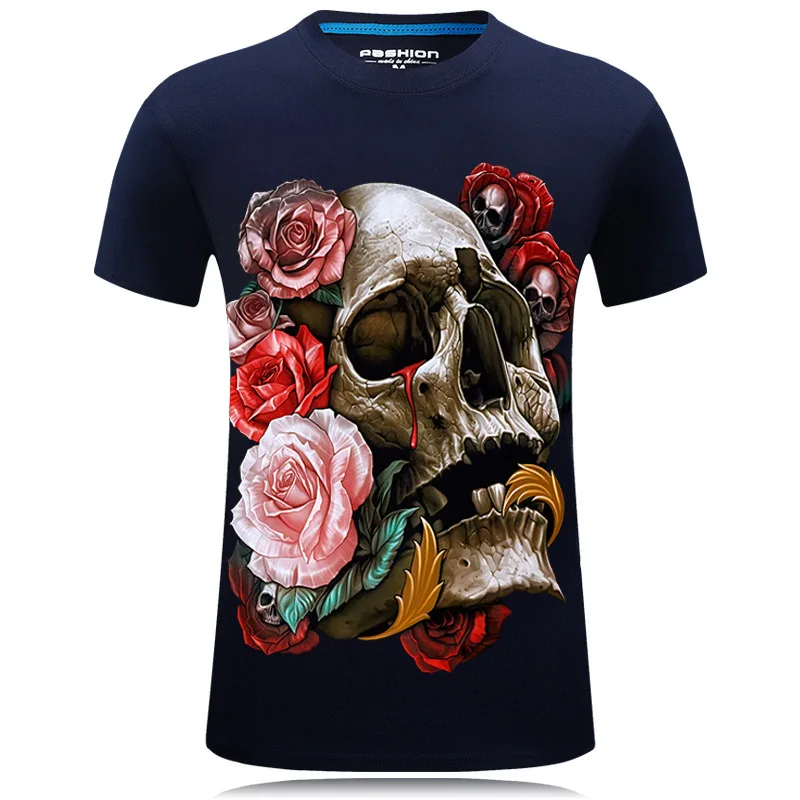 

10956 100% cotton digging the moon print funny mens o-neck t shirts fashion men's tops men T-shirt cool men tshirt male men tee