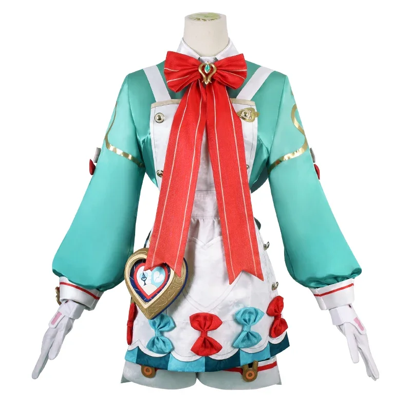 Косплей популярная игра Genshin Impact Cos Sigewinne костюм Хэллоуин кампус комикс выставка