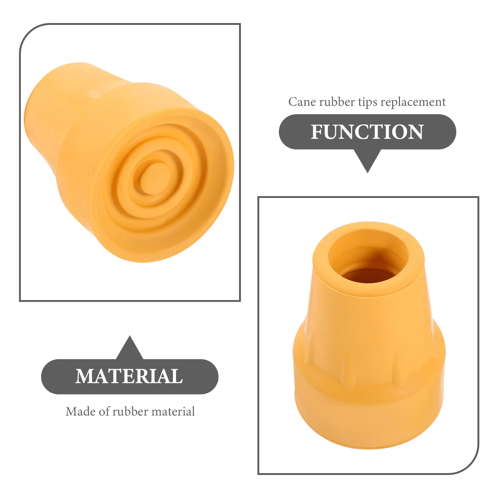 Противоскользящие аксессуары для костылей насадки трости резиновые сменные