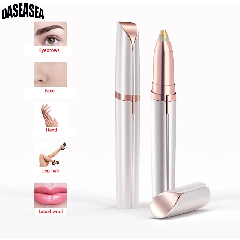 

Portable Automatic Eyebrow Hair Remover Electric Eyebrow Trimmers Razor Women's Eyebrow Pencil Multifunctional Eyebrow Trimmer