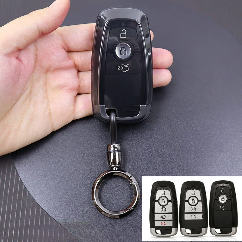 

Чехол для ключей из ТПУ, защитный чехол для Ford Maverick Focus Edge Explorer Expedition Everest Fusion Mondeo Mustang, пульт дистанционного управления