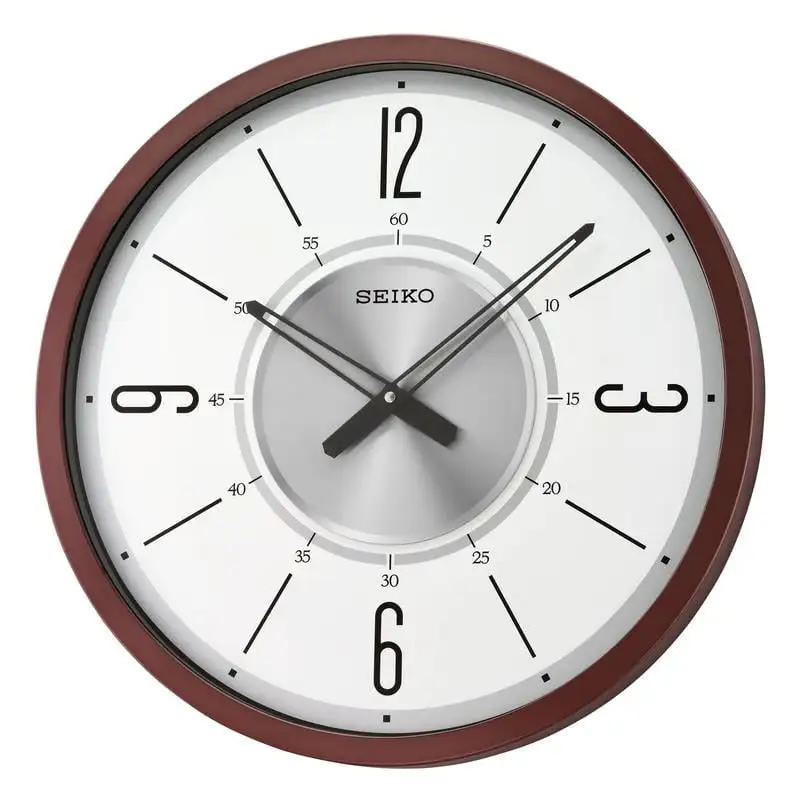 

Abbot Modern Industrial Multi-Color Round Wall Clock, Quartz, Analog, QXA759BLH
