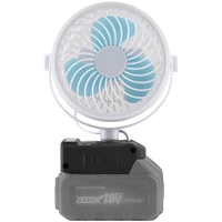 18v lithium tool battery powered cordless electric fan battery electric fancompatible 1830 1840 1850 1860 battery