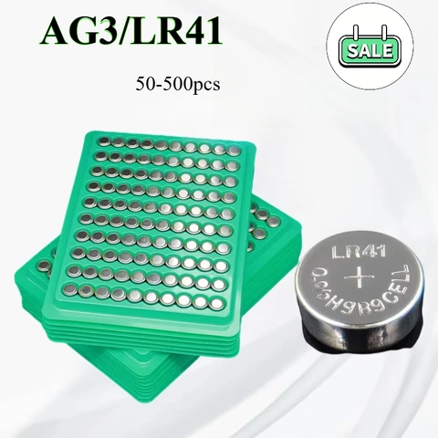 Кнопочные батарейки LR41 AG3 Koonenda