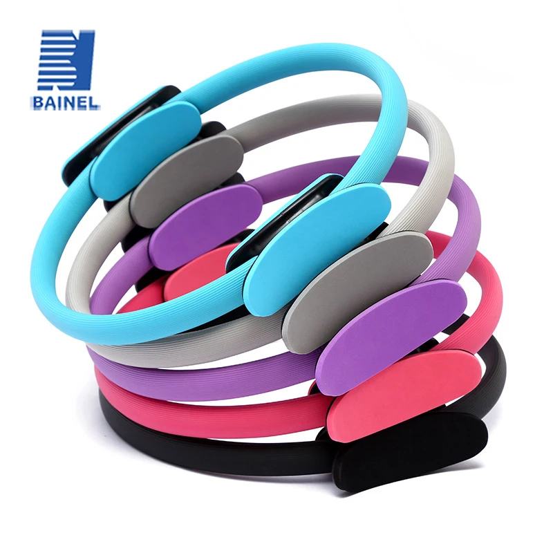 

38cm Yoga Fitness Pilates Ring Women Girls Circle Magic Dual Exercise Home Gym Workout Sports Lose Weight Body Resistance 5color