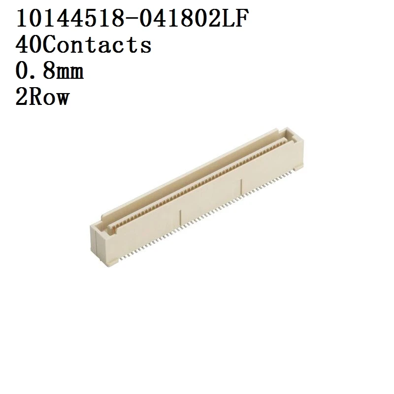

AMPHENOL-Conector 10144518-041802LF,042802LF,063802LF,081802LF,101802LF,102802LF,104802LF , Header, 0,8 мм, 2 ряда, 5 unids/лот