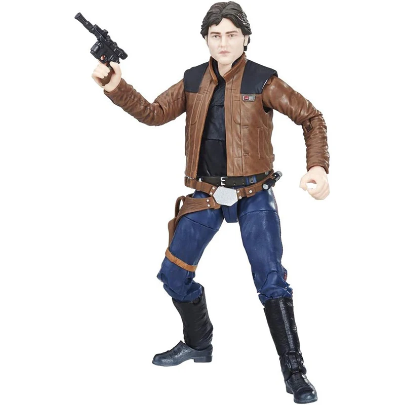 В наличии Hasbro Звездные войны, черная серия, Han Solo, Молодежная экшн-фигурка, Коллекционная модель фильма, игрушки, подарки для фанатов (art.: 3920c231fa457) - 3920c231fa457