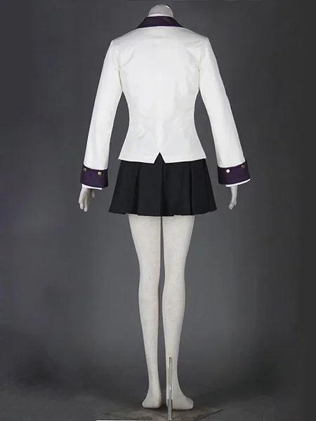 Аниме Angel Beats Tachibana Kanade Косплей Униформа Костюм Модные женские костюмы на Хэллоуин