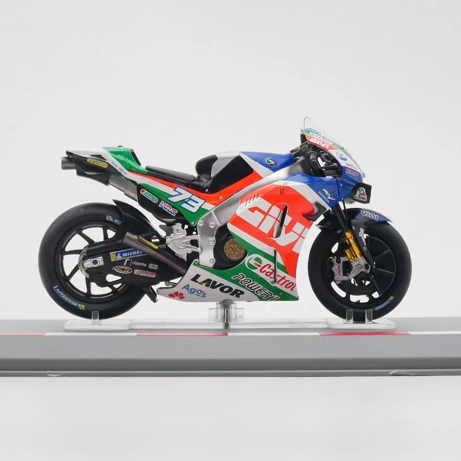Фото Модель мотоцикла Diecast Ixo 1:18 Moto GP 2021 RC213V Алекс Маркес, литая из сплава №4