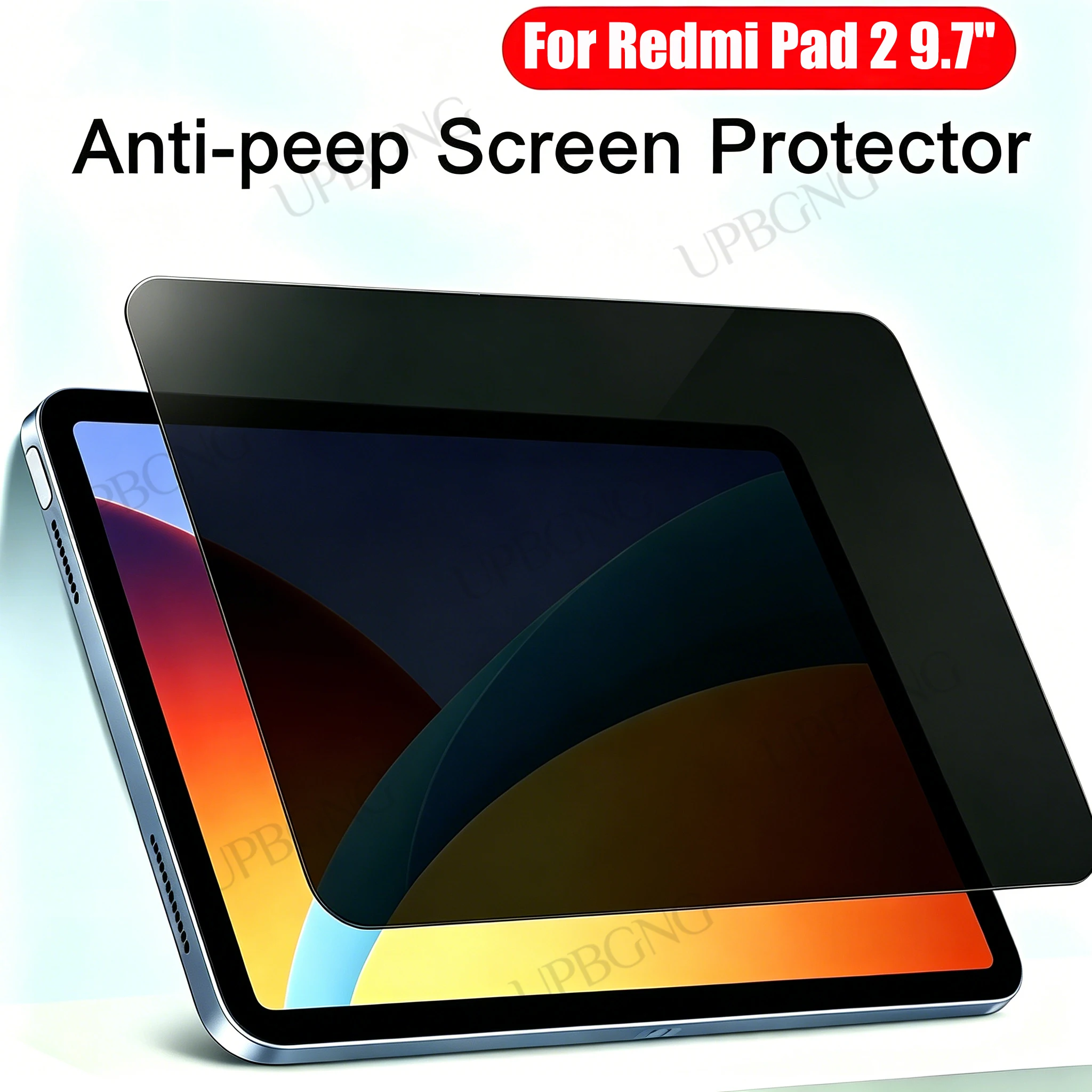Фото Защитная пленка от подглядывания для Xiaomi Redmi Pad 2 9.7 дюйма, 11 дюймов, пленка-аналог бумаги для Redmi Pad 2 Pro 12.1, SE 11, 7, 8, 11.2 (не стекло) №1
