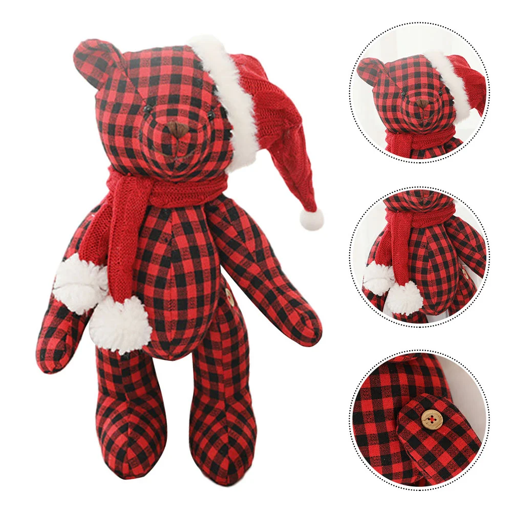 

1pc Durable Creative Funny Adorable Adornment Plush for Home Christmas Kids
