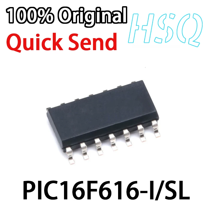 

1 шт., новый оригинальный телефон, патч, микроконтроллер SOP14 PIC16F616