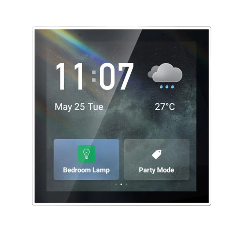 

Tuya Wifi Multifunctional Touch Screen Control Panel 4-Inch Smart Center Control Panel For Intelligent Scenes Smart Home
