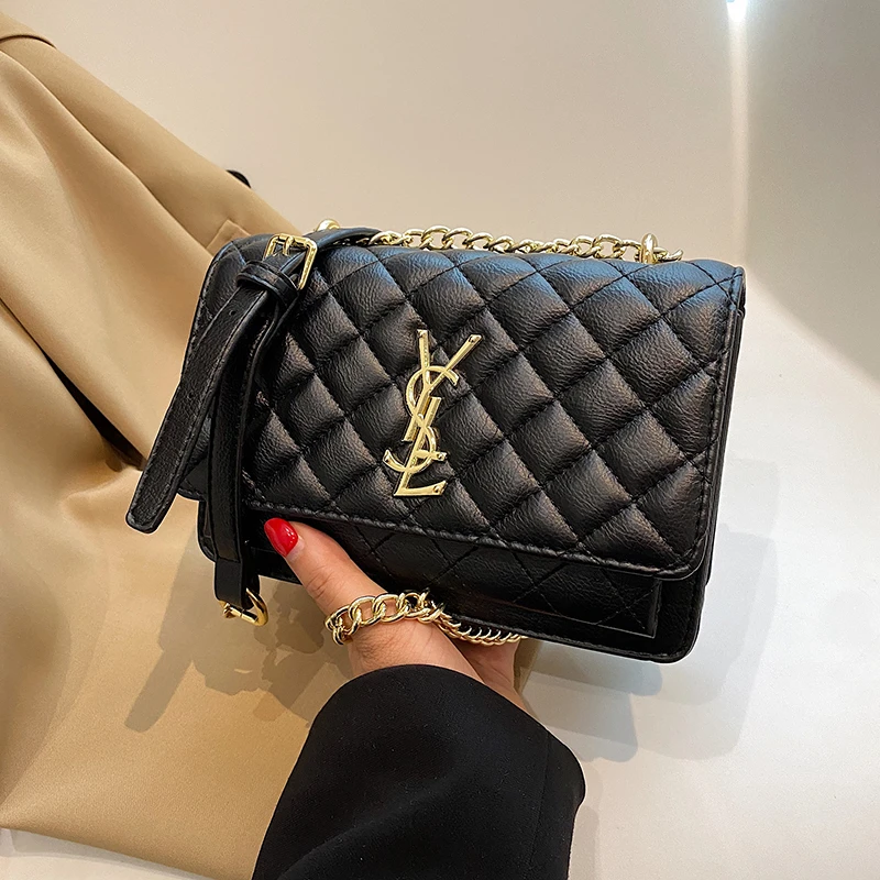 

2023 New Famous Designer Chain Shoulder Messenger Bags High Quality Women Purse and Handbags Luxury Fashion Small Square Bags Gg
