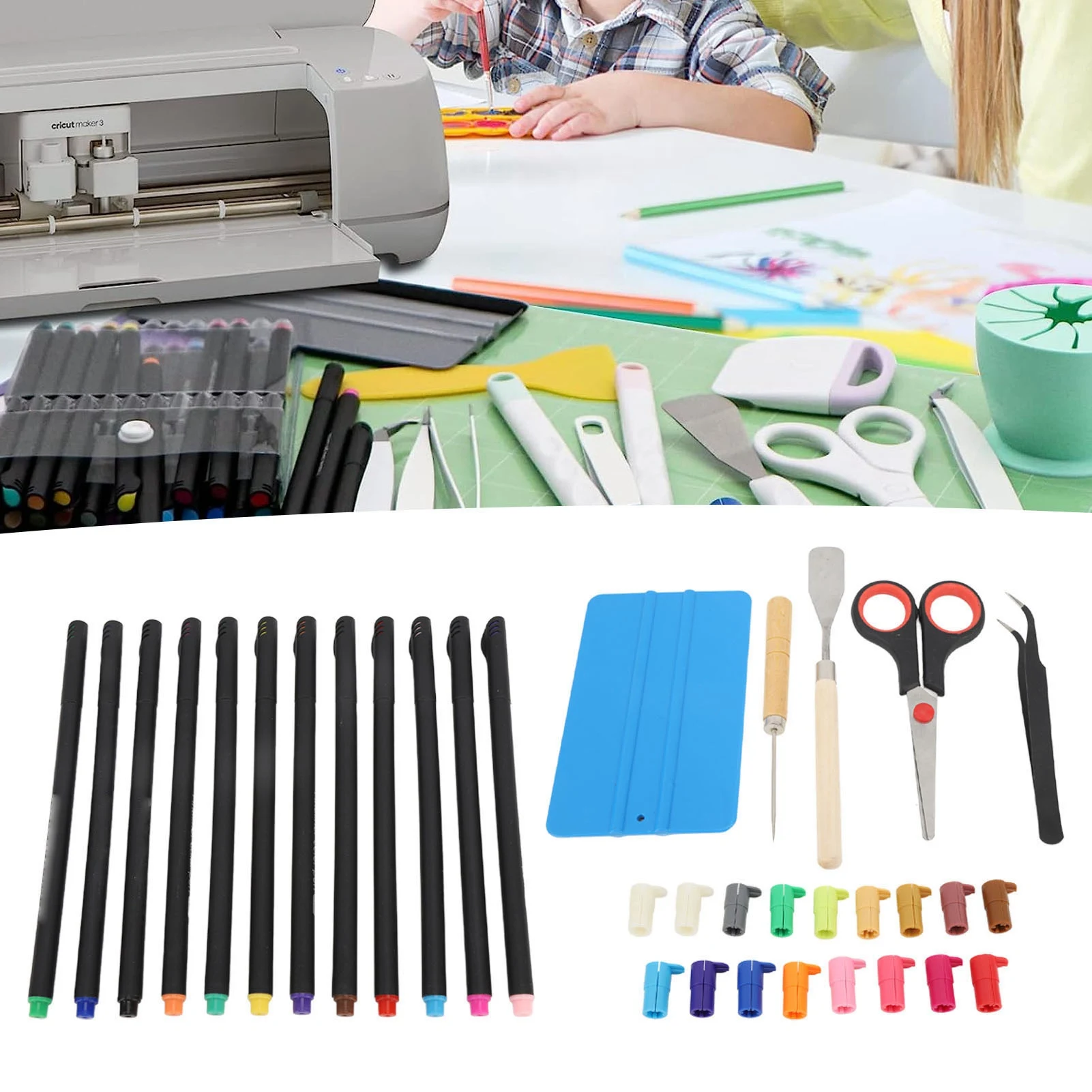 Виниловые режущие инструменты маркеры и держатели для ручек набор прополки