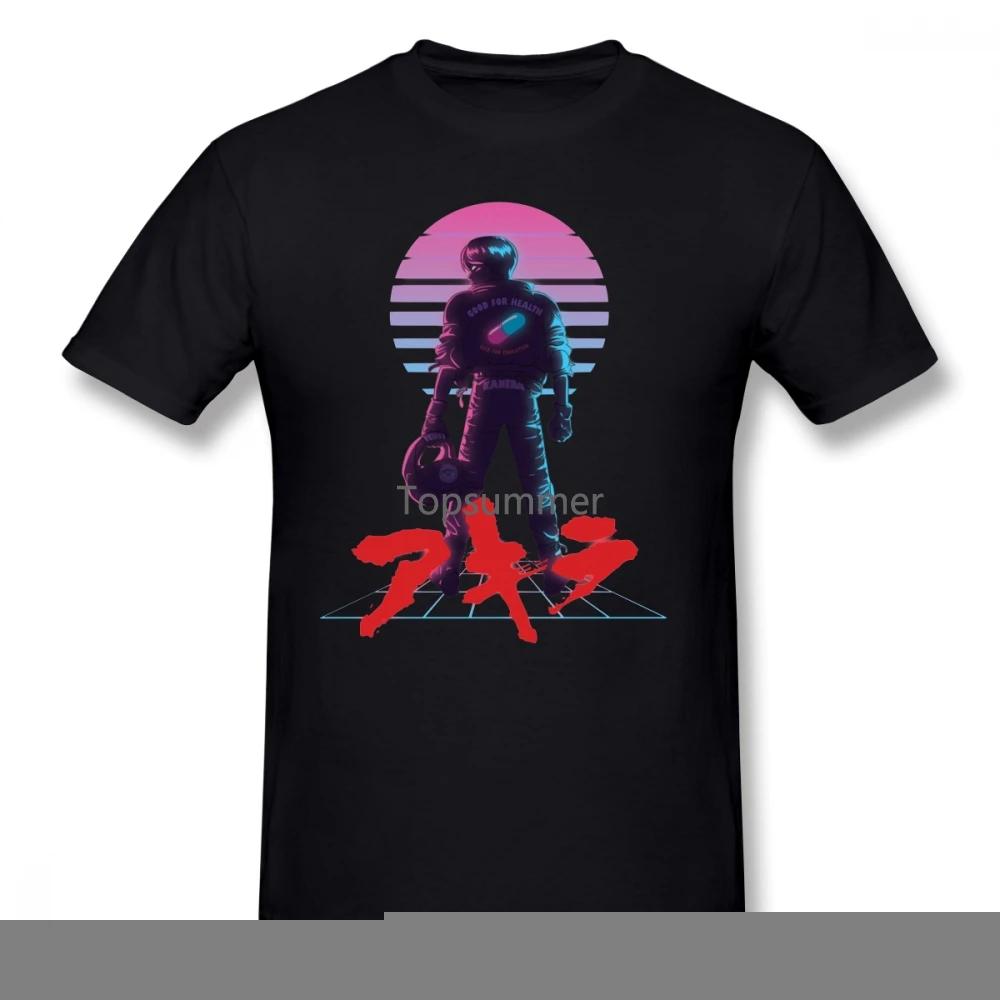 

Akira T Shirt Akira 80 S Inspired Kaneda T-Shirt Mens 6Xl Tee Shirt Cotton Short-Sleeve Beach Printed Cute Tshirt