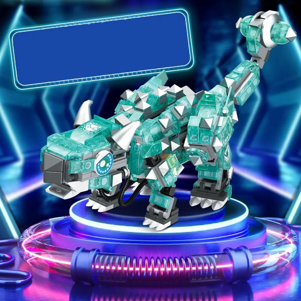 Тираннозавр светящийся динозавр строительный блок игрушка спинозавр