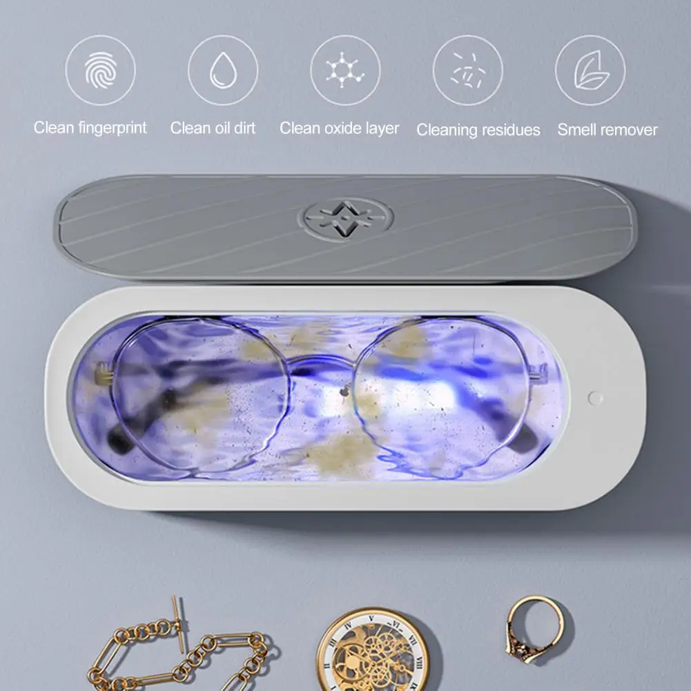 

Аппарат для ультразвуковой чистки, высокочастотное вибрационное очищающее средство для мытья ювелирных изделий, очков, зубных протезов