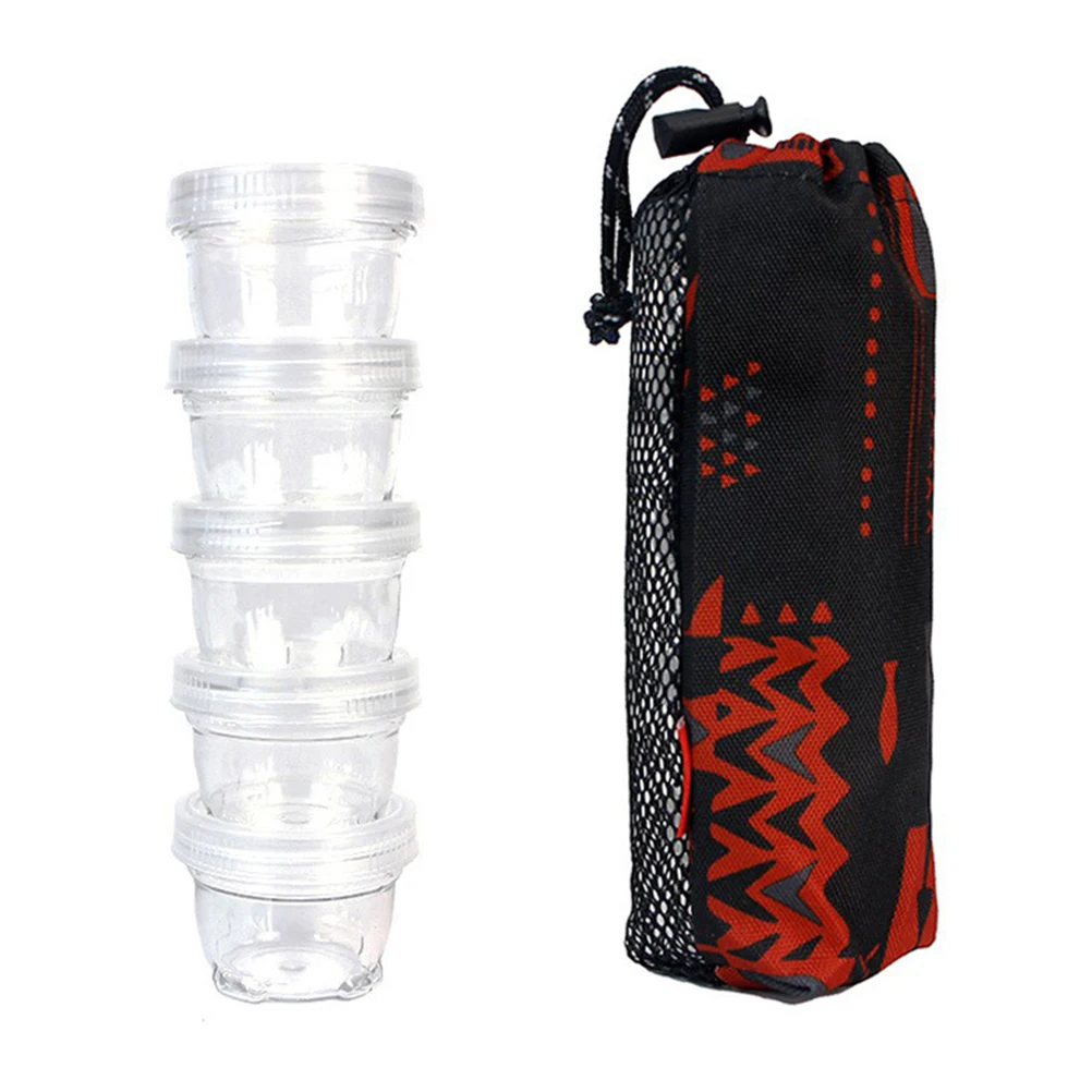 

Банки для специй, контейнеры для специй, прозрачные банки для хранения с крышками, портативные сращиваемые банки для специй для отдыха на природе, кемпинга, путешествий