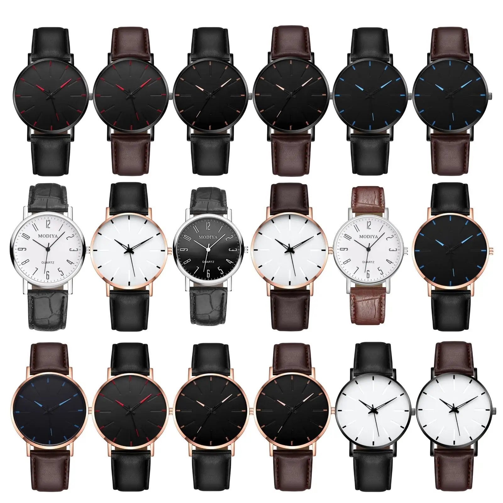 Мужские модные часы для мужчин 2022 деловые повседневные ультратонкие мужские