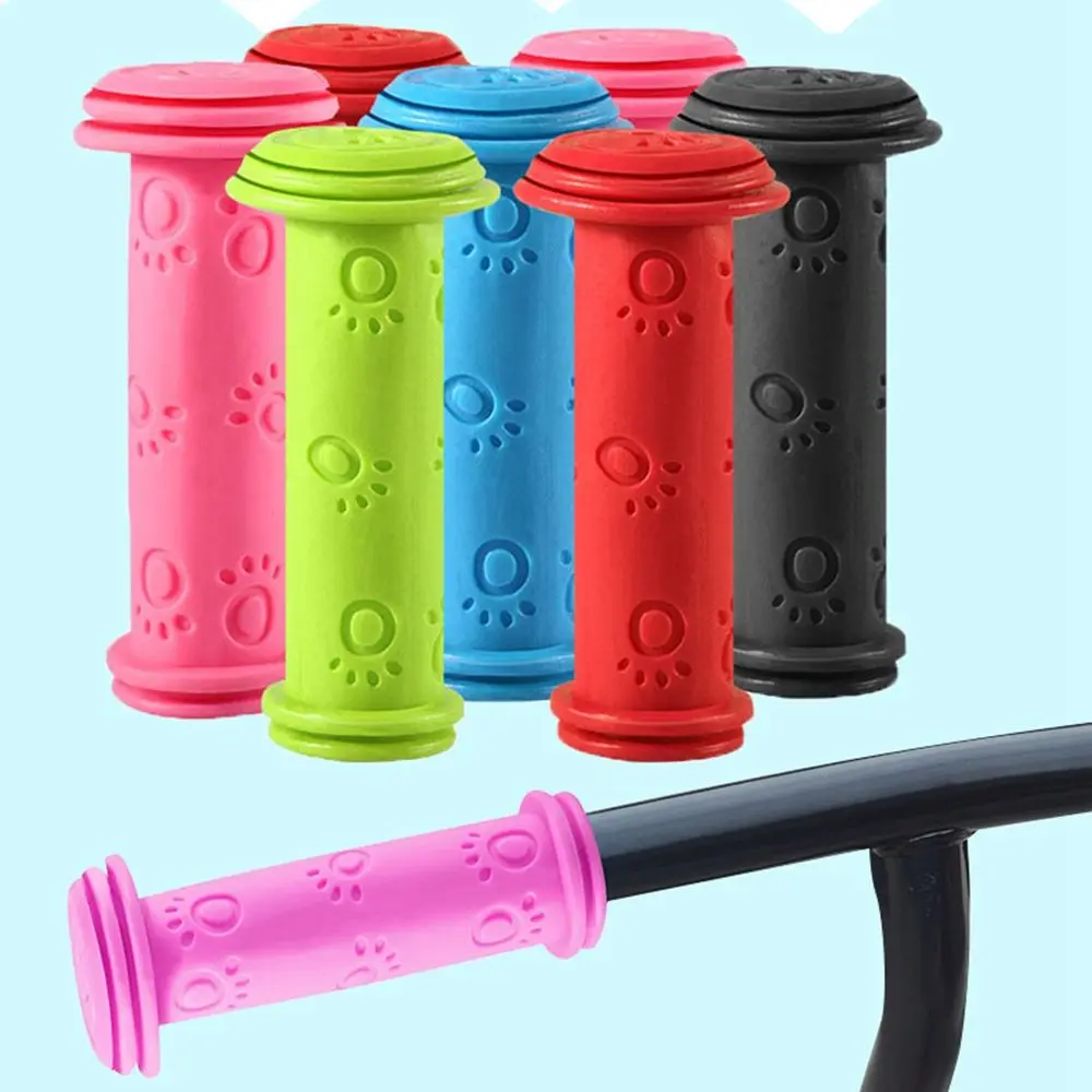 

1 Pair Rubber Bike Bicycle Handle Bar Grips Anti-slip Waterproof Tricycle Scooter Handlebar for Kids Child Cycling Handle Bars