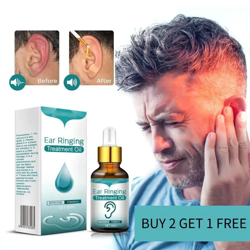 Капли для снятия звона ушей снимающие глухость шум в ушах зуд боль уход за