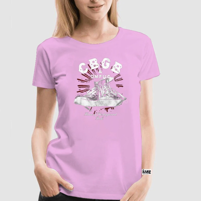 CBGB &amp amp OMFUG Мужская футболка в стиле панк новинка кроссовки Chux 100% черный хлопок SM -