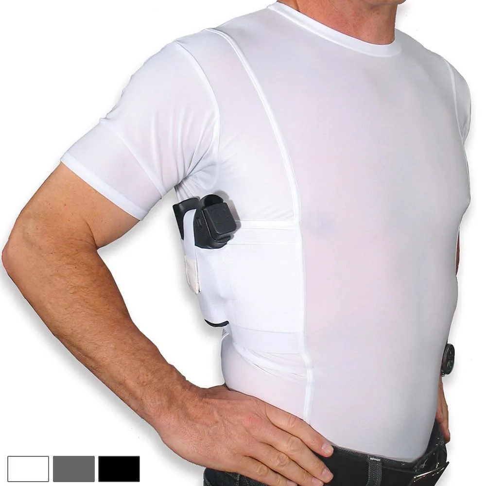 Мужская тактическая рубашка с коротким рукавом и боковыми карманами | Спорт