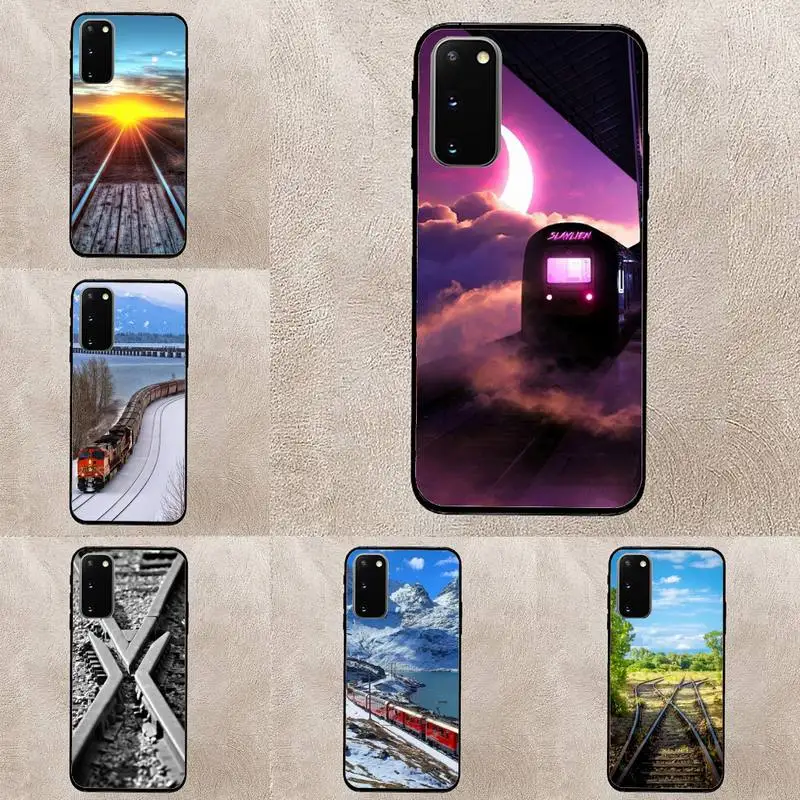 

Train Rail Sunlight Phone Case For Huawei Honor 10Lite 10i 20 8x 10 Funda 9lite 9xpro Back Coque