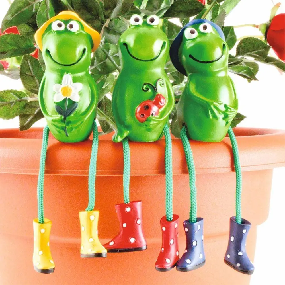 

Cute Hanging Feet Ornaments Crafts Hanging Feet Garden Sculpture Statue Sitting Resin Ornaments Decor Landsc K6b6
