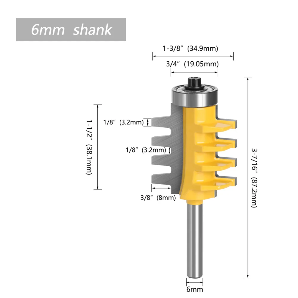 

84 мм углеродная фреза с реверсивным пальцевым соединением, клеевая фреза, фреза, фреза для деревообработки, запчасти для электроинструмент...