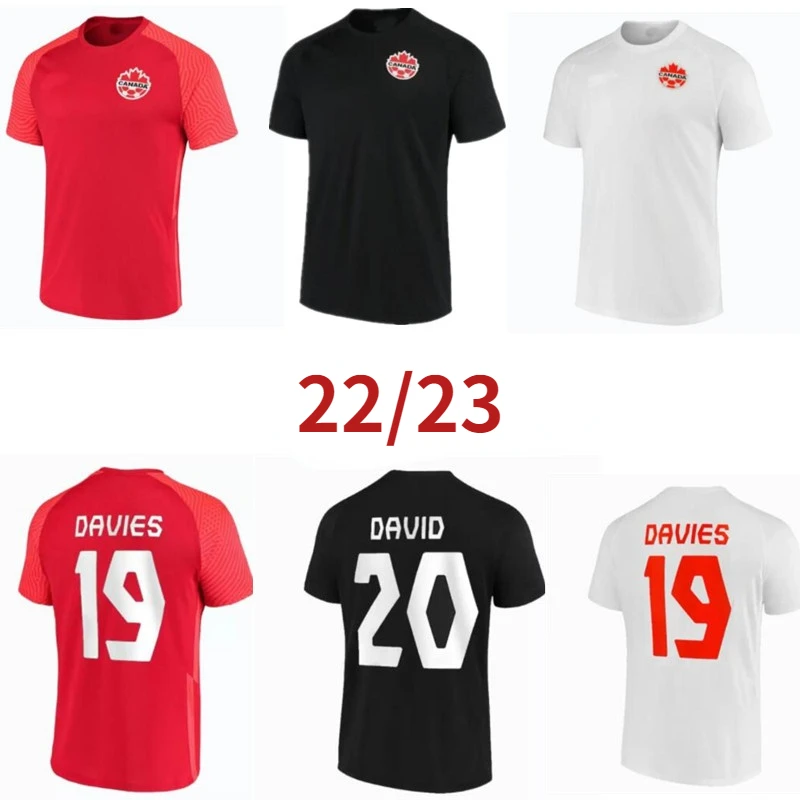 

DAVIES National Team Jerseys,Canada Soccer ,DAVID CAVALLINI HOILETT HUTCHINSON 2022 The Lates Men High Quality Football Shirts