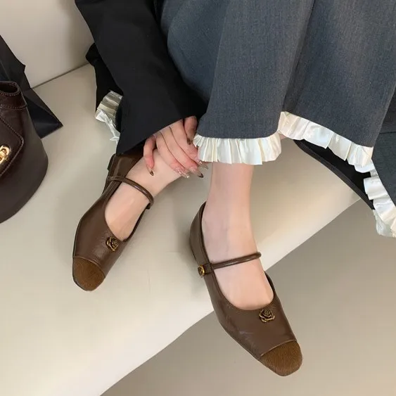 Женская обувь увеличения роста оксфорды на платформе с квадратным носком