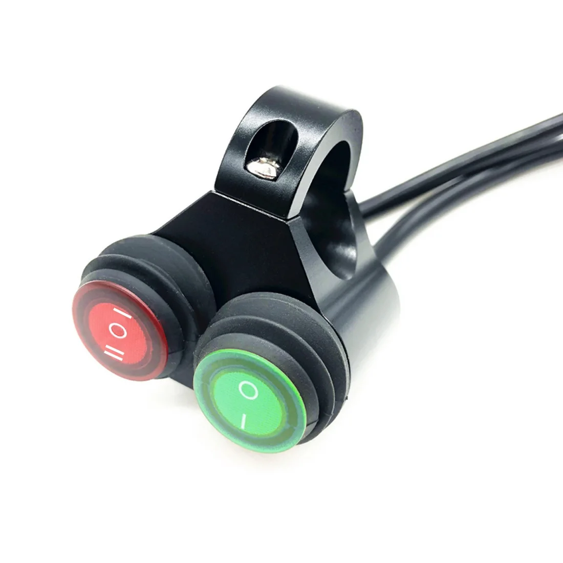 

Motorcycle Handlebar Switch 2 In 1 Motorbike 22mm 7/8" Bar Refit Switches Waterproof ON/OFF Indicator