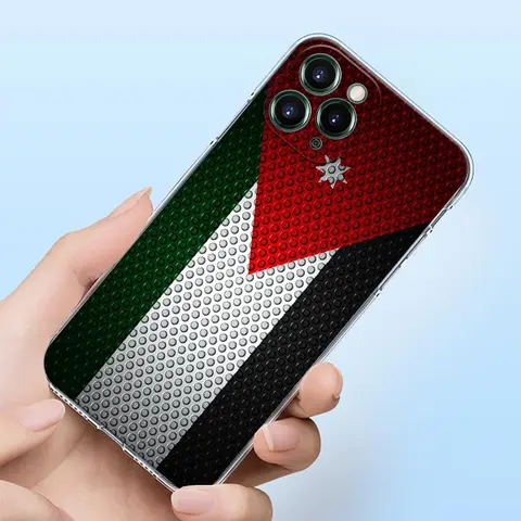 Прозрачный чехол Jordan с паспортом и флагом для iPhone 15 14 13 12 11 Pro Max Mini, чехлы для iPhone 7 8 15 Plus XS, мягкий силиконовый чехол